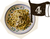 ケッパーペーストのスパゲッティ